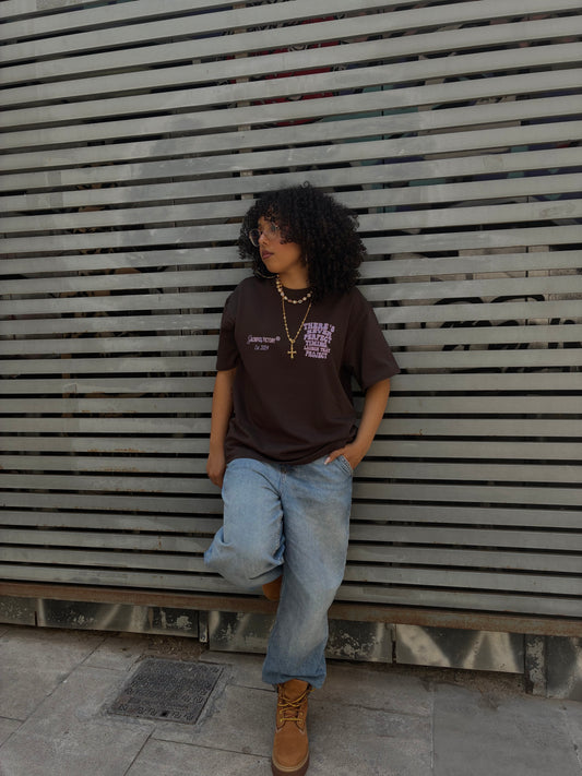 Launch Now Tee Brown