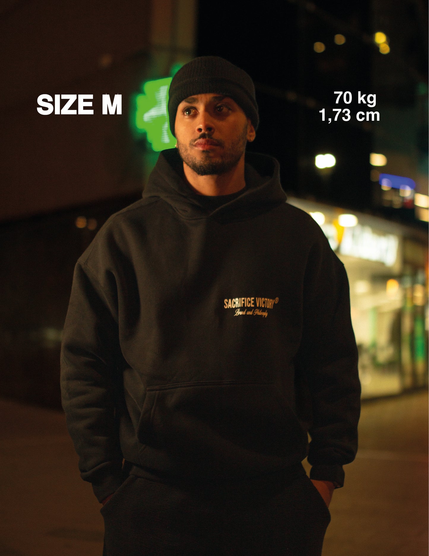 Manifesto Hoodie Black