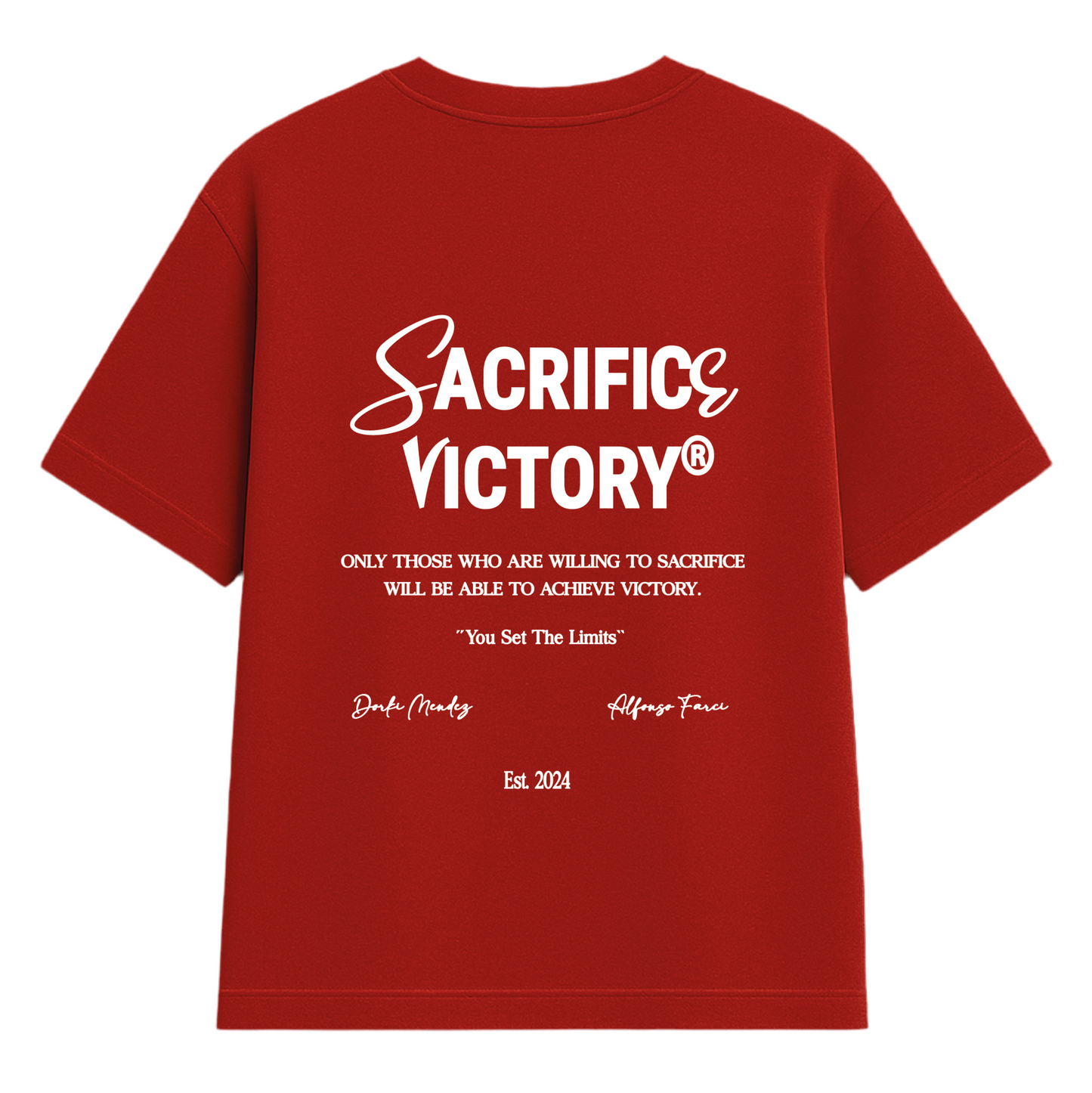 Discipline Red Tee