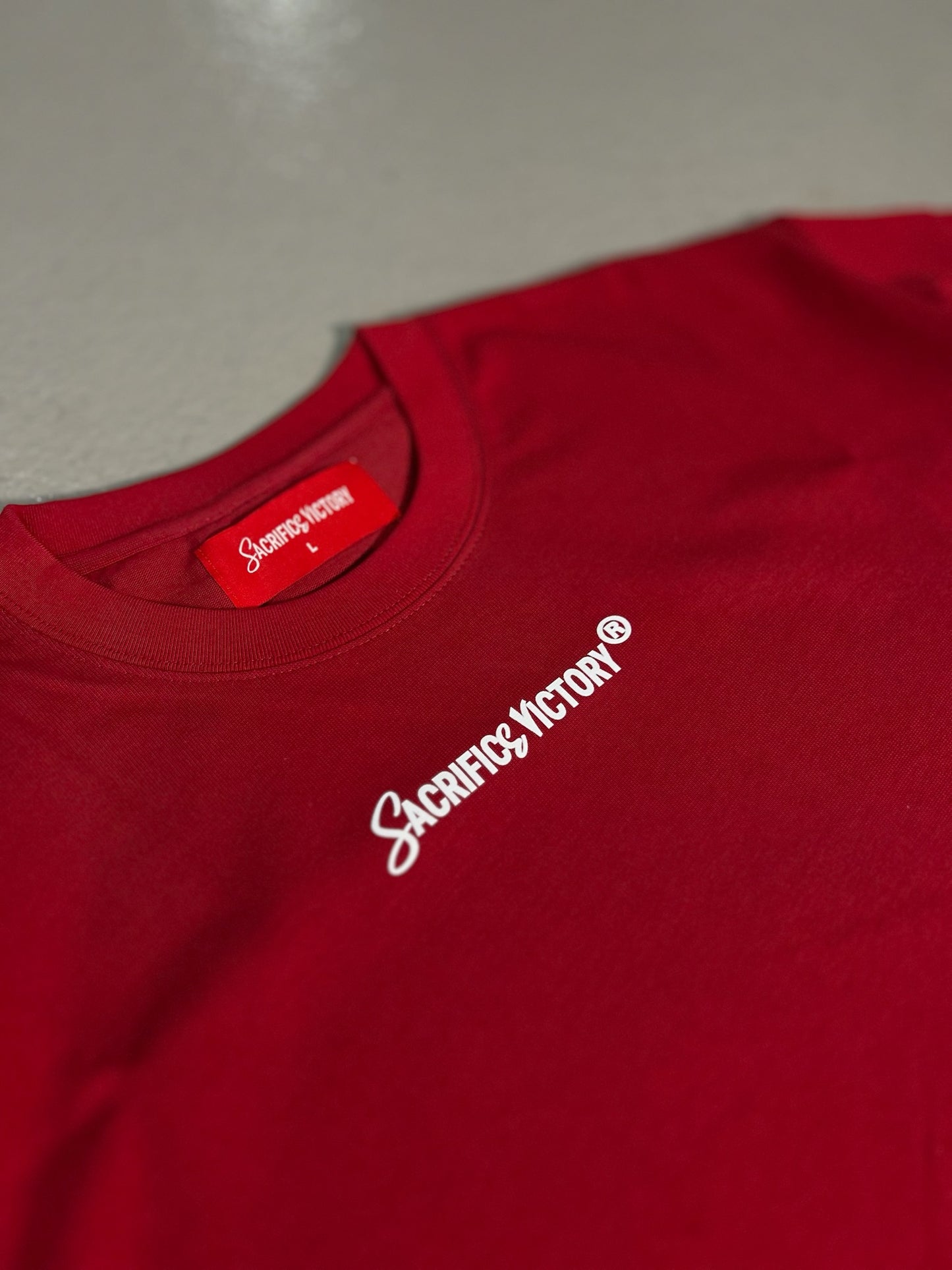 Discipline Red Tee
