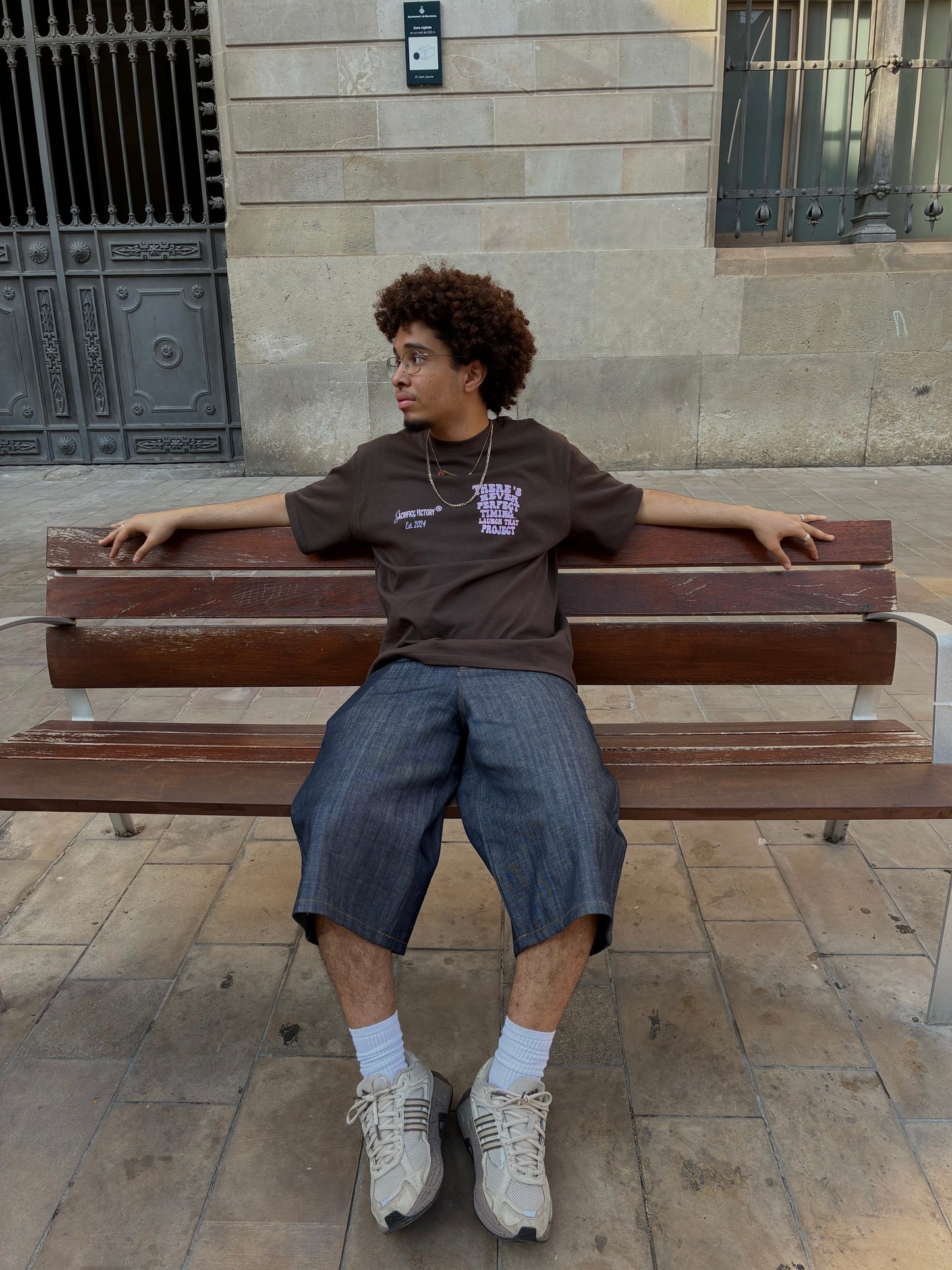 Launch Now Tee Brown