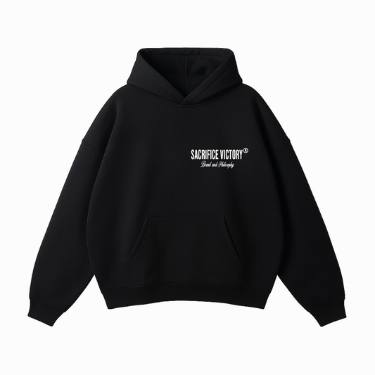 Manifesto Hoodie Black